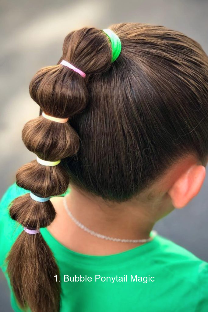 1. Bubble Ponytail Magic