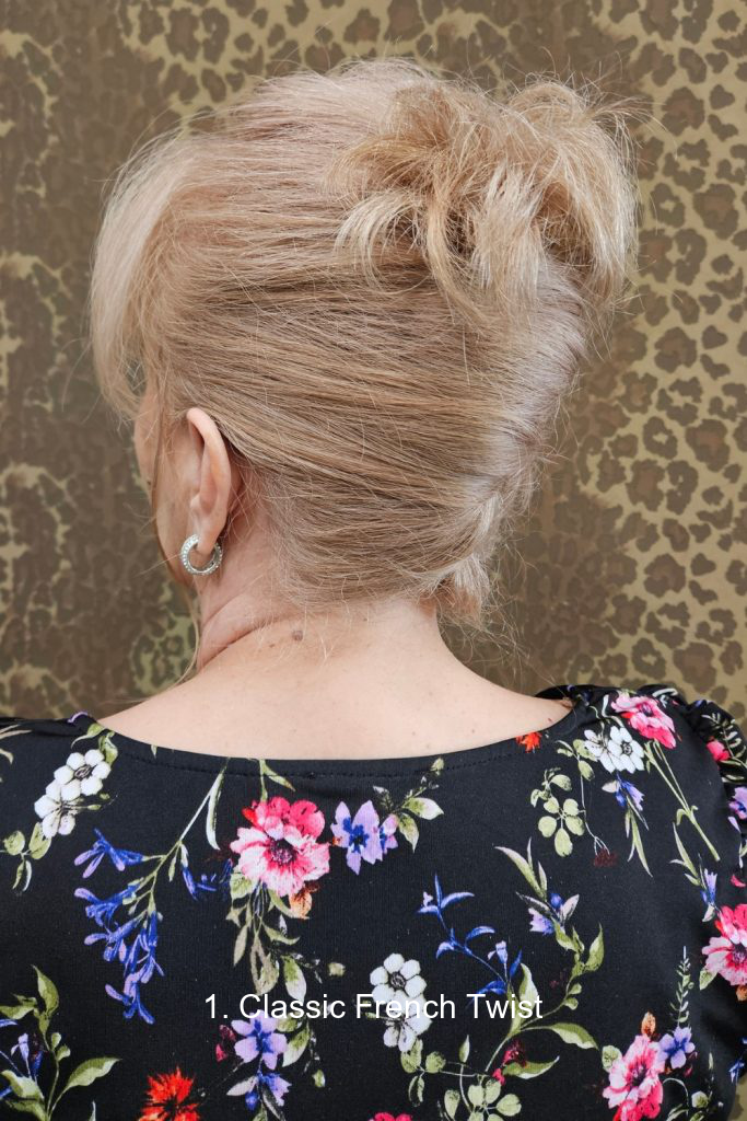 1. Classic French Twist