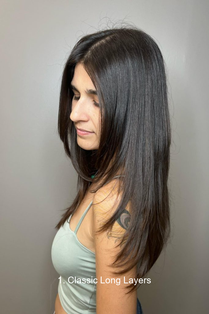 1. Classic Long Layers