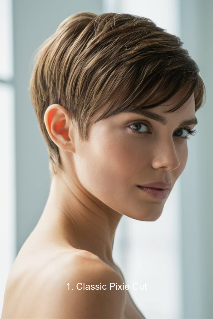 1. Classic Pixie Cut