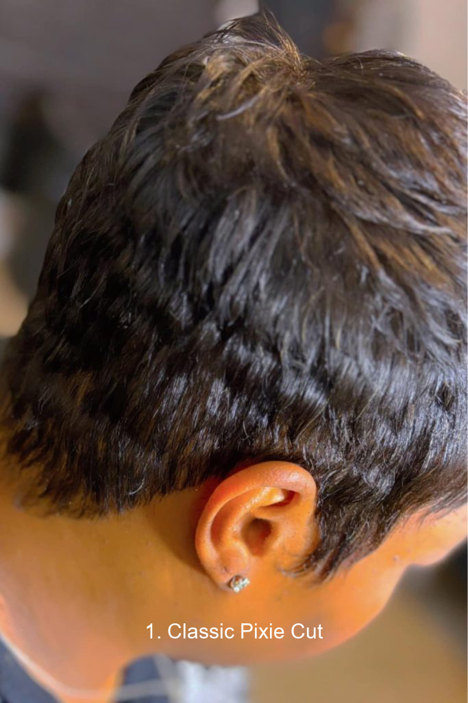 1. Classic Pixie Cut