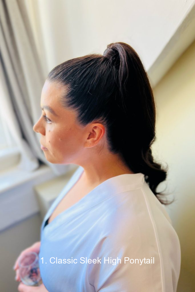1. Classic Sleek High Ponytail