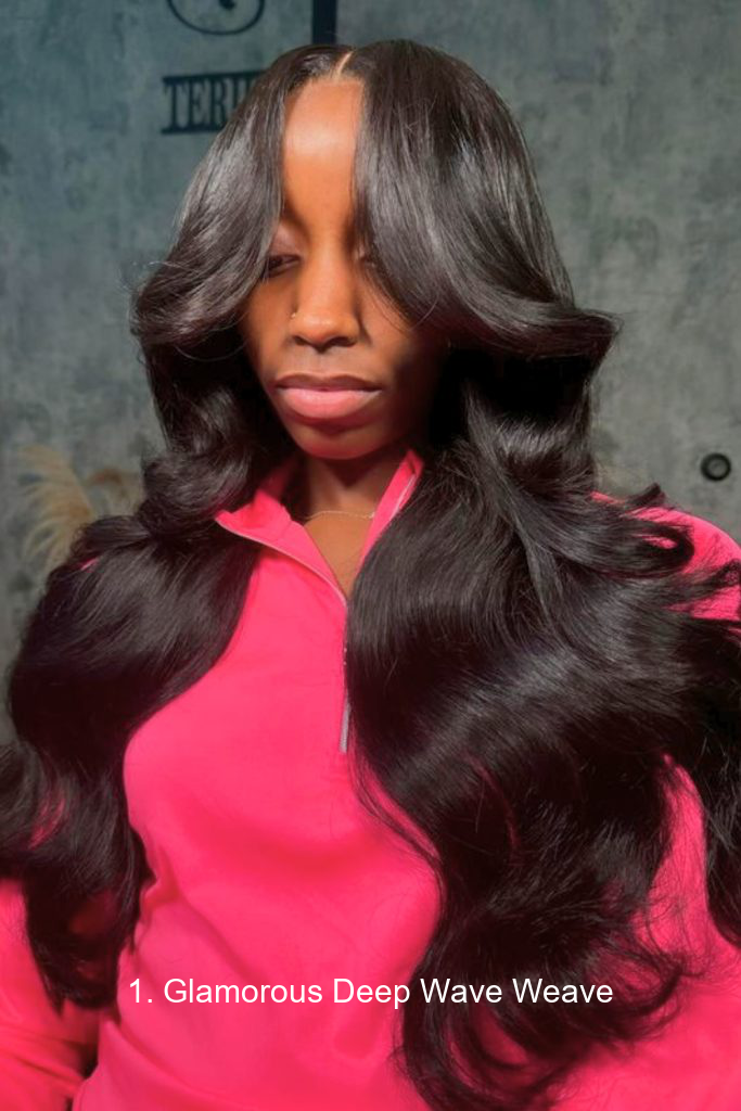 1. Glamorous Deep Wave Weave