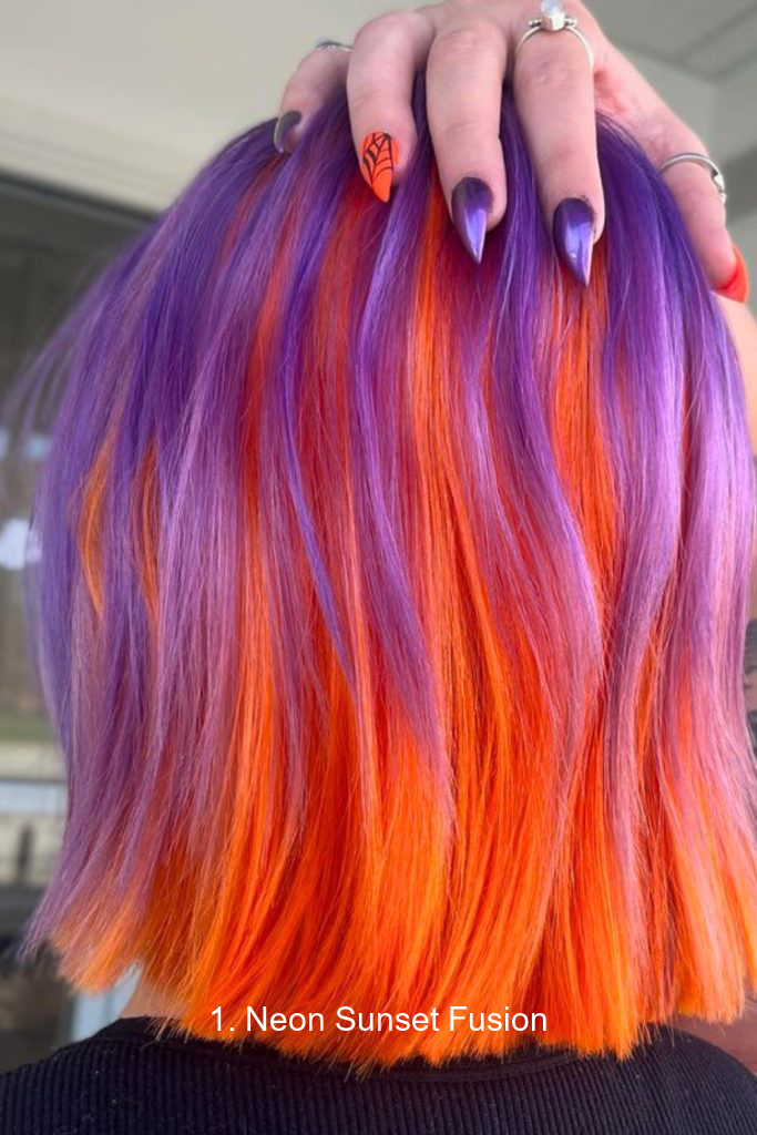 1. Neon Sunset Fusion