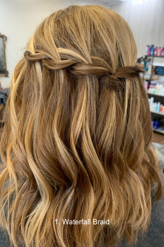 1. Waterfall Braid