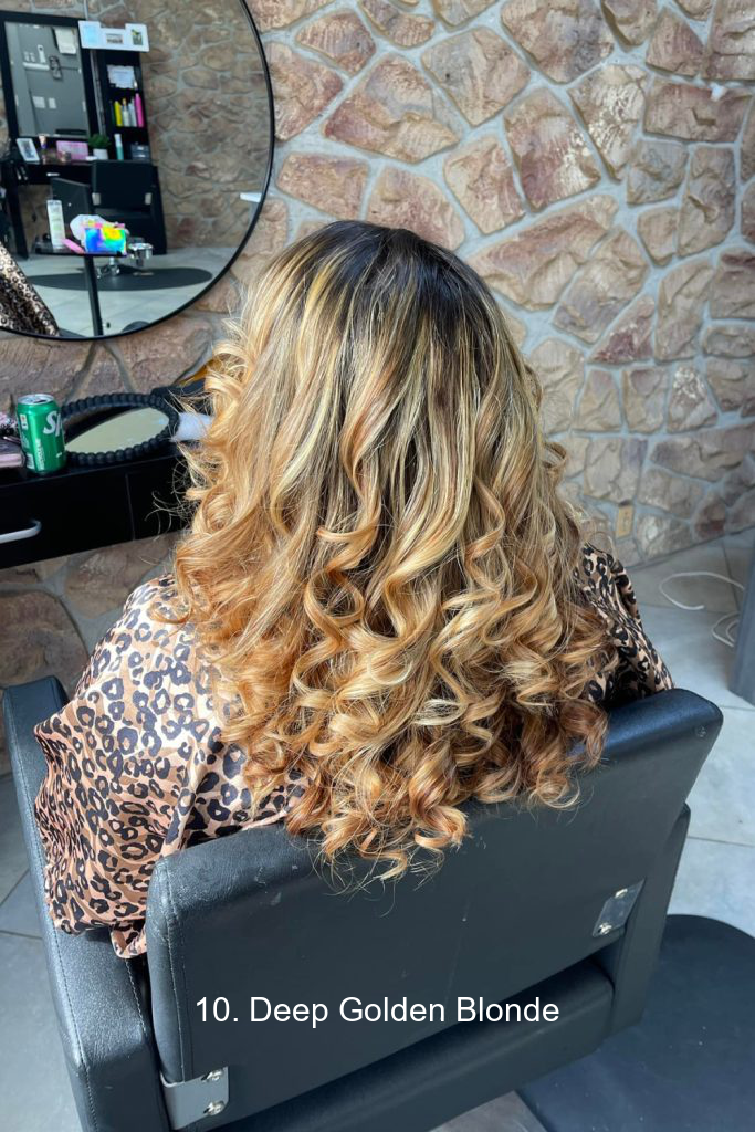 10. Deep Golden Blonde