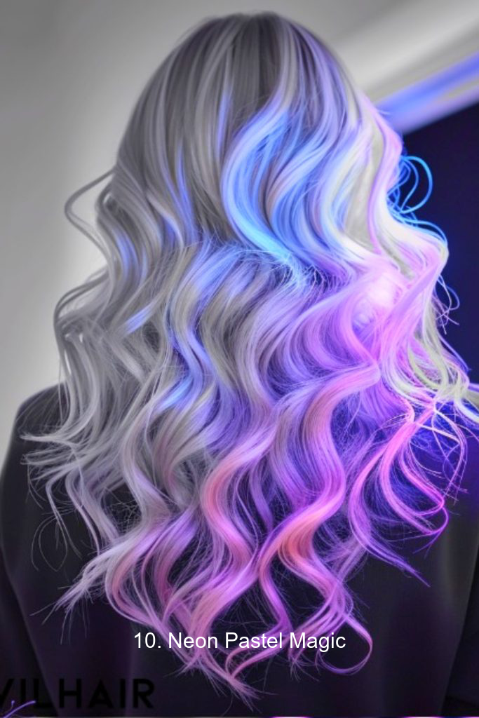10. Neon Pastel Magic