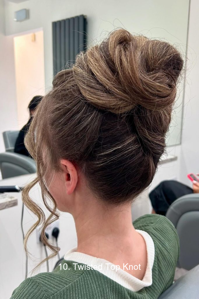 10. Twisted Top Knot