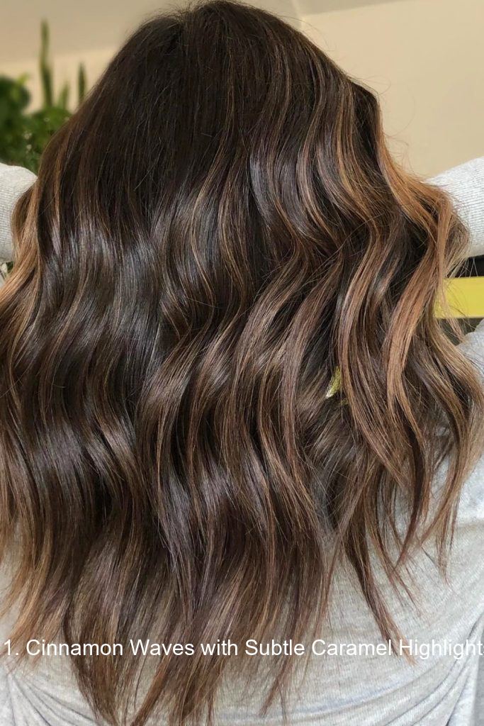 11. Cinnamon Waves with Subtle Caramel Highlights