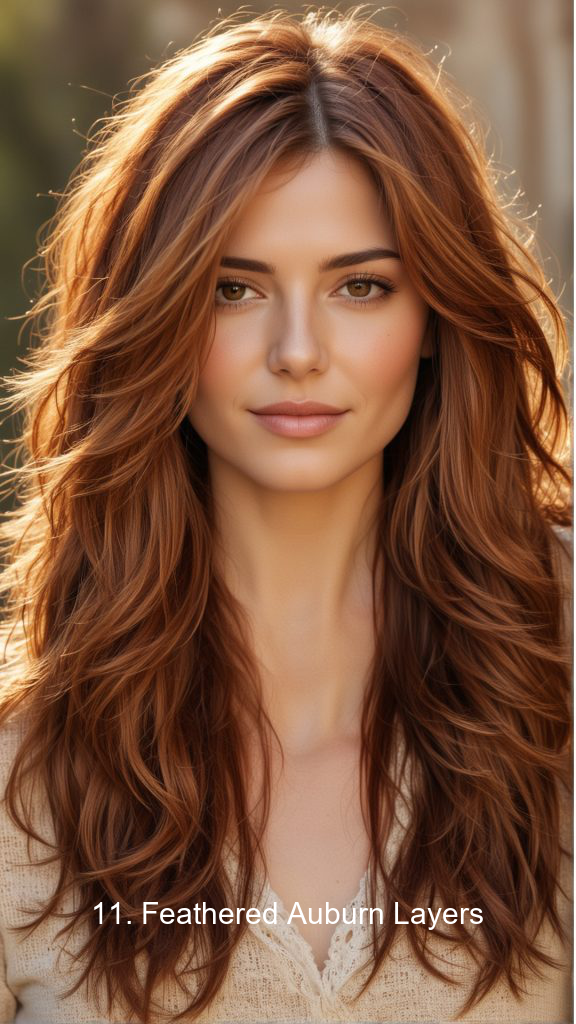 11. Feathered Auburn Layers