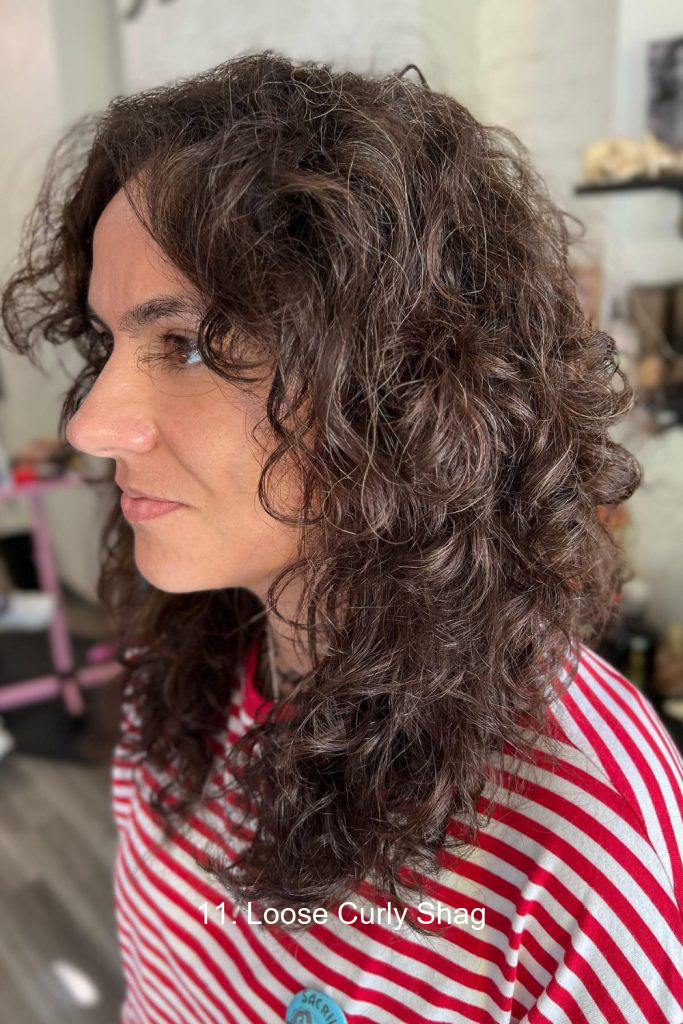 11. Loose Curly Shag