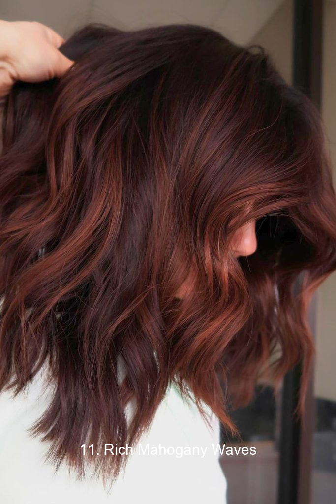 11. Rich Mahogany Waves