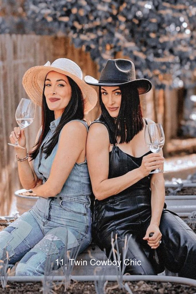 11. Twin Cowboy Chic