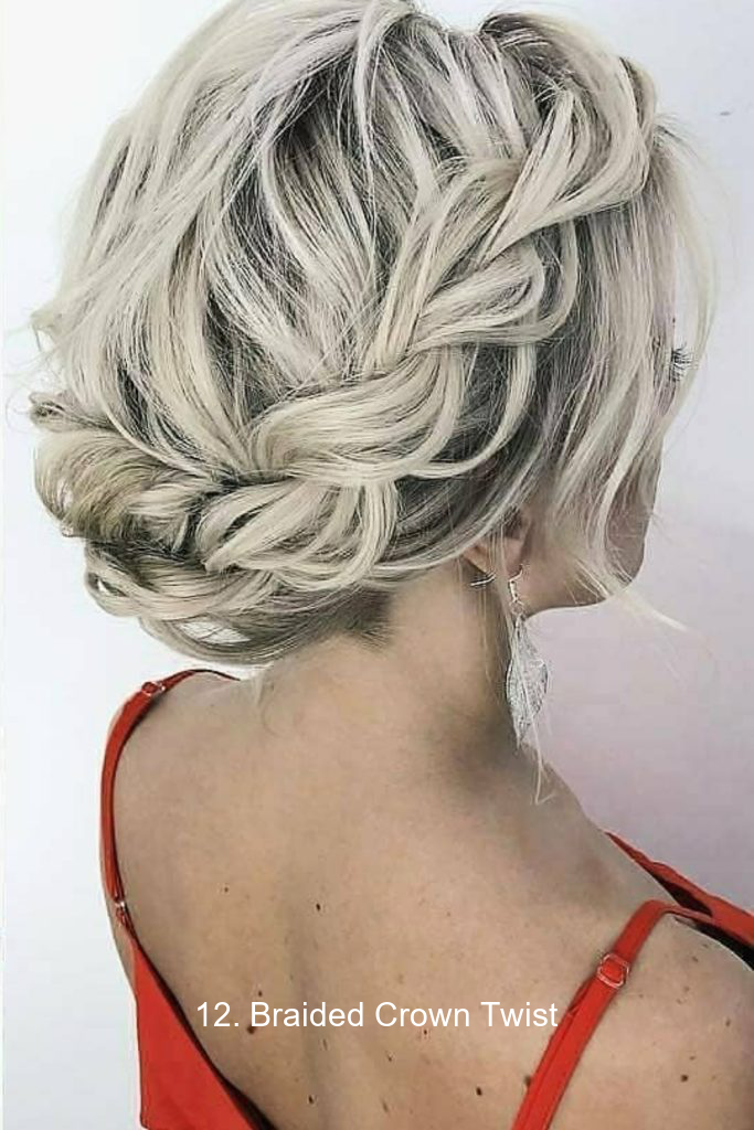 12. Braided Crown Twist