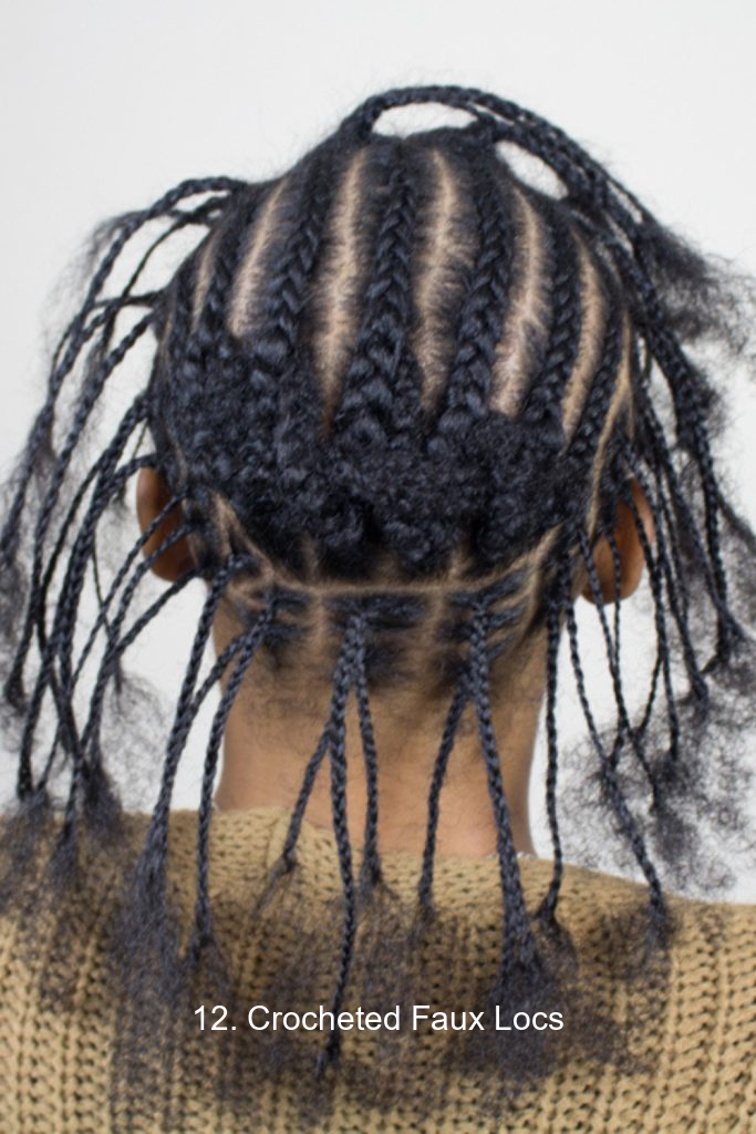 12. Crocheted Faux Locs