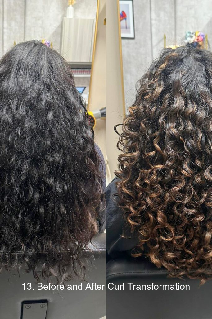 13. Before and After Curl Transformation