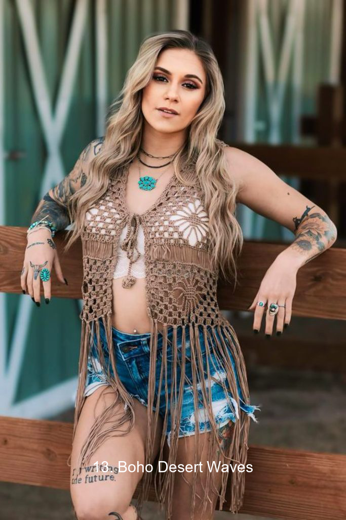 13. Boho Desert Waves