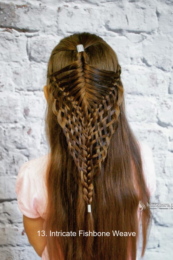 13. Intricate Fishbone Weave