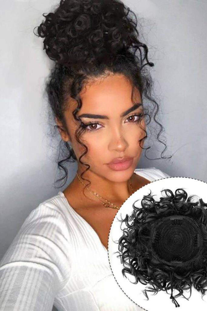 13. Messy Bun