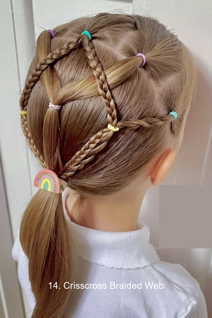 14. Crisscross Braided Web