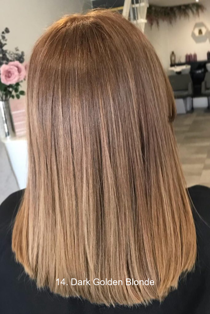 14. Dark Golden Blonde