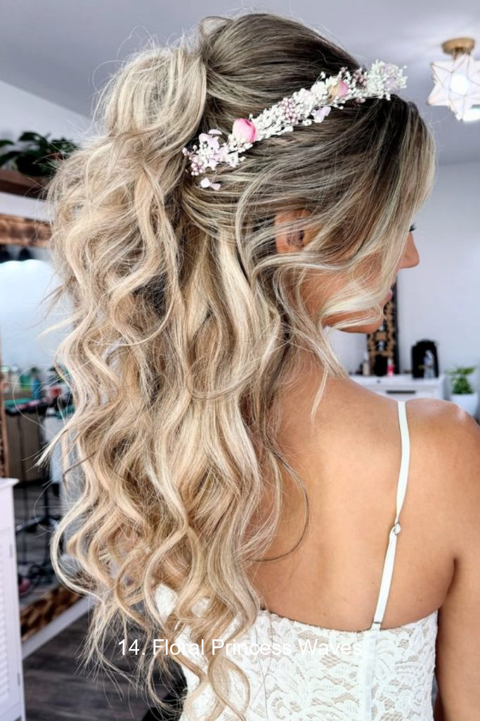 14. Floral Princess Waves