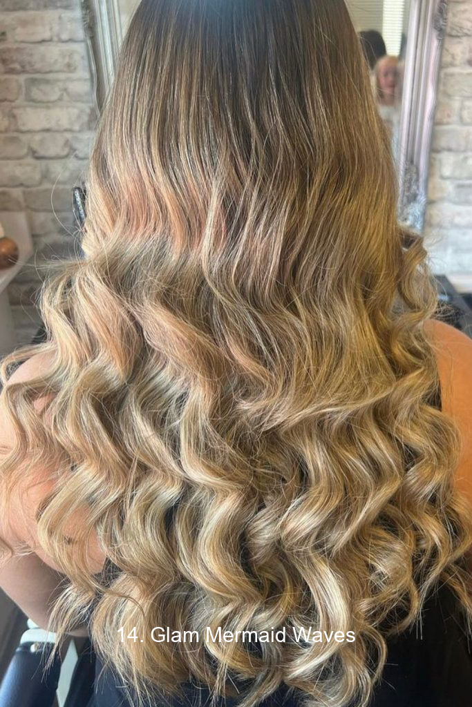 14. Glam Mermaid Waves