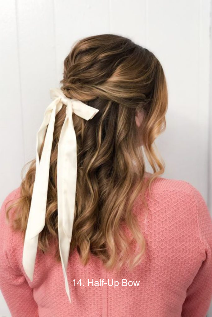 14. Half-Up Bow