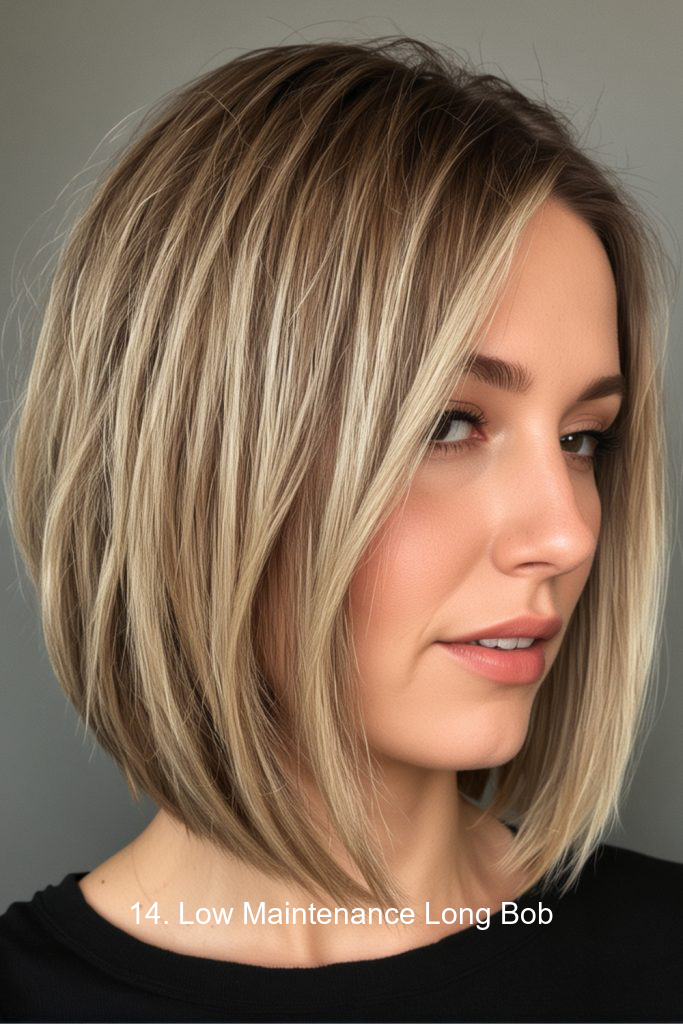 14. Low Maintenance Long Bob
