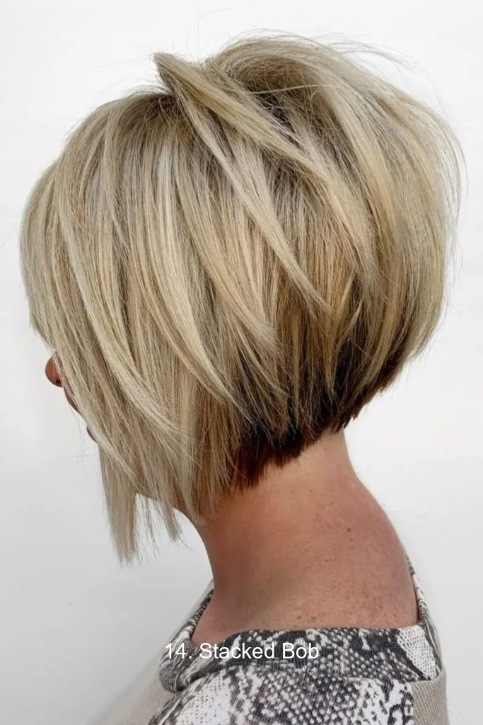 14. Stacked Bob