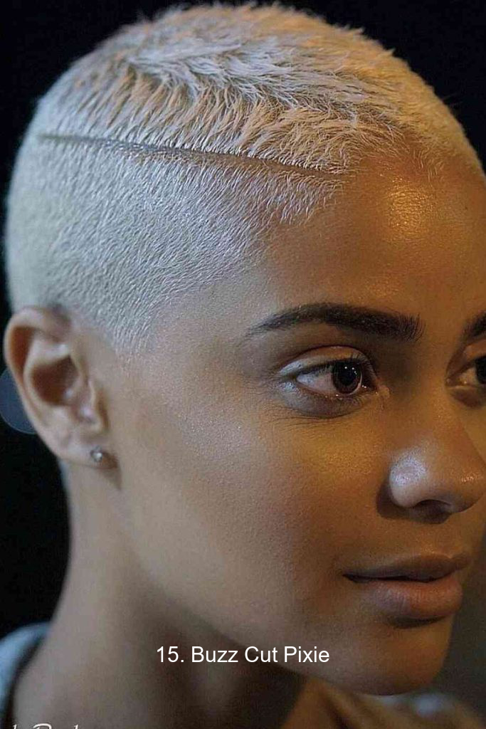 15. Buzz Cut Pixie