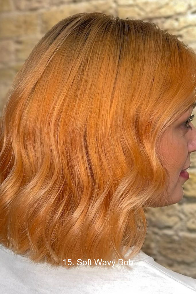 15. Soft Wavy Bob