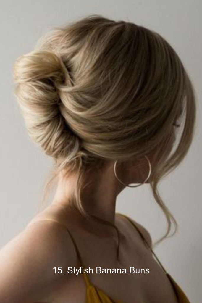 15. Stylish Banana Buns