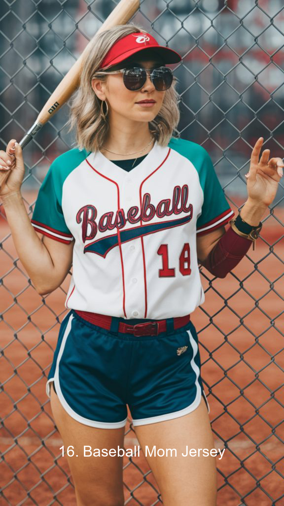 16. Baseball Mom Jersey