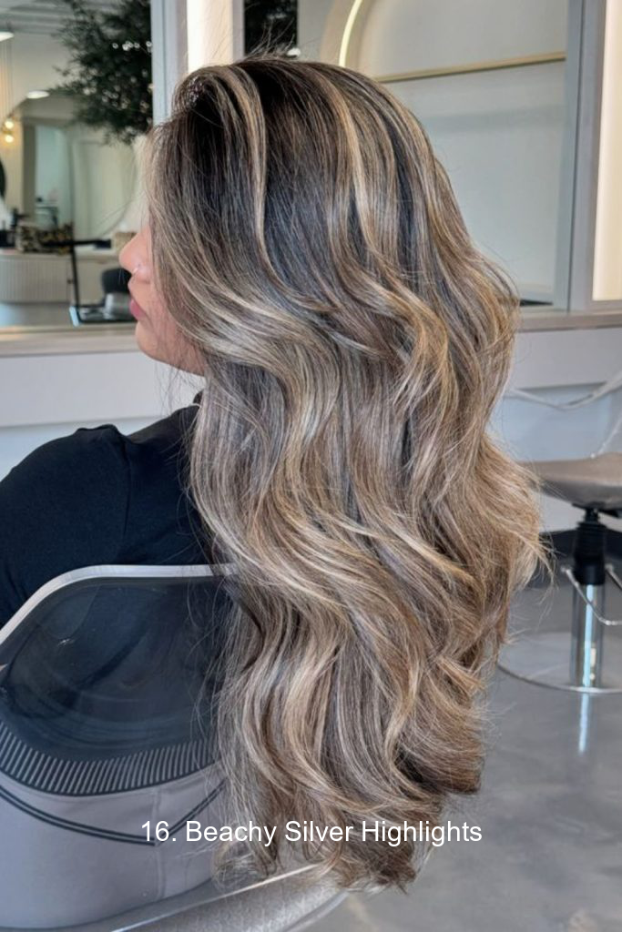 16. Beachy Silver Highlights