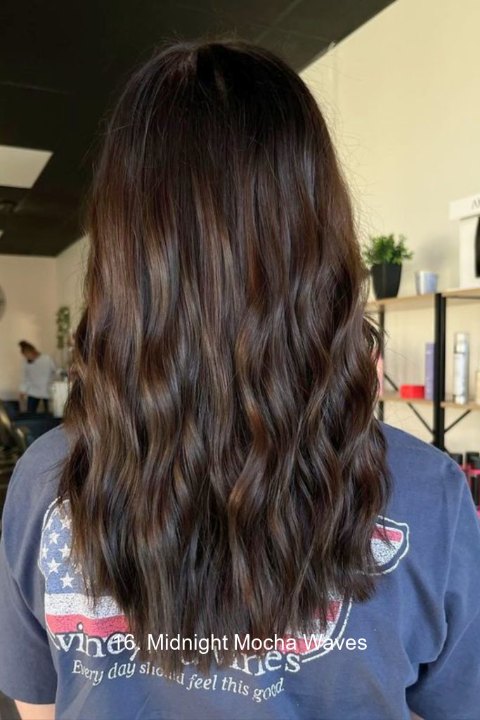 16. Midnight Mocha Waves