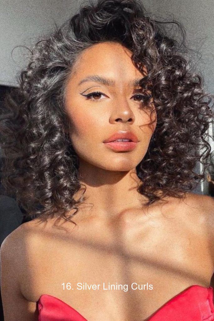 16. Silver Lining Curls