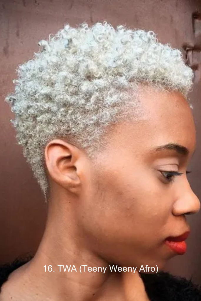 16. TWA (Teeny Weeny Afro)
