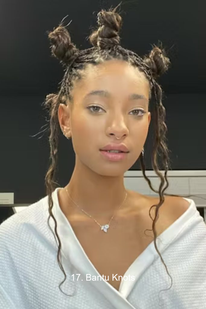 17. Bantu Knots