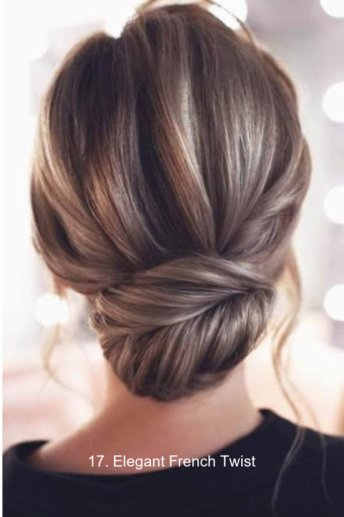 17. Elegant French Twist