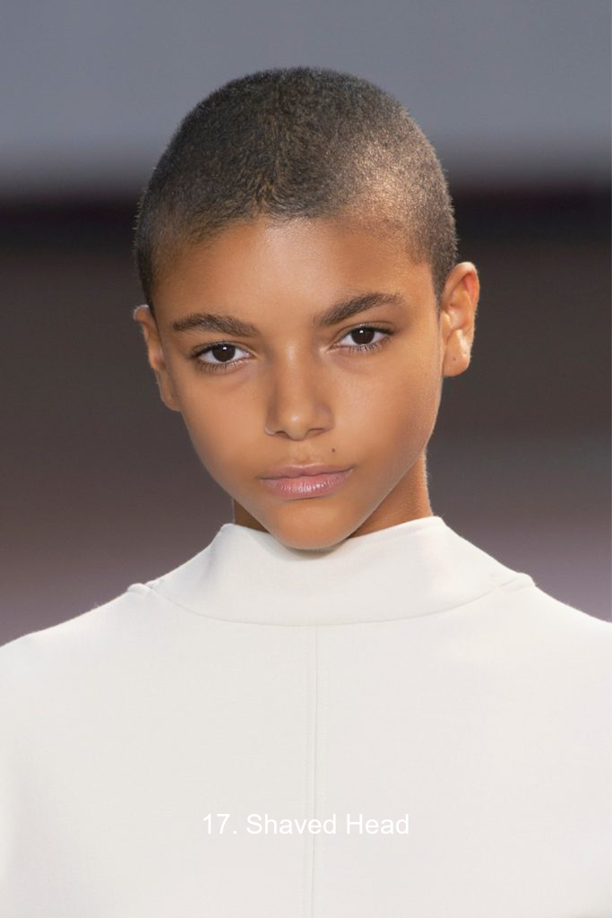 17. Shaved Head