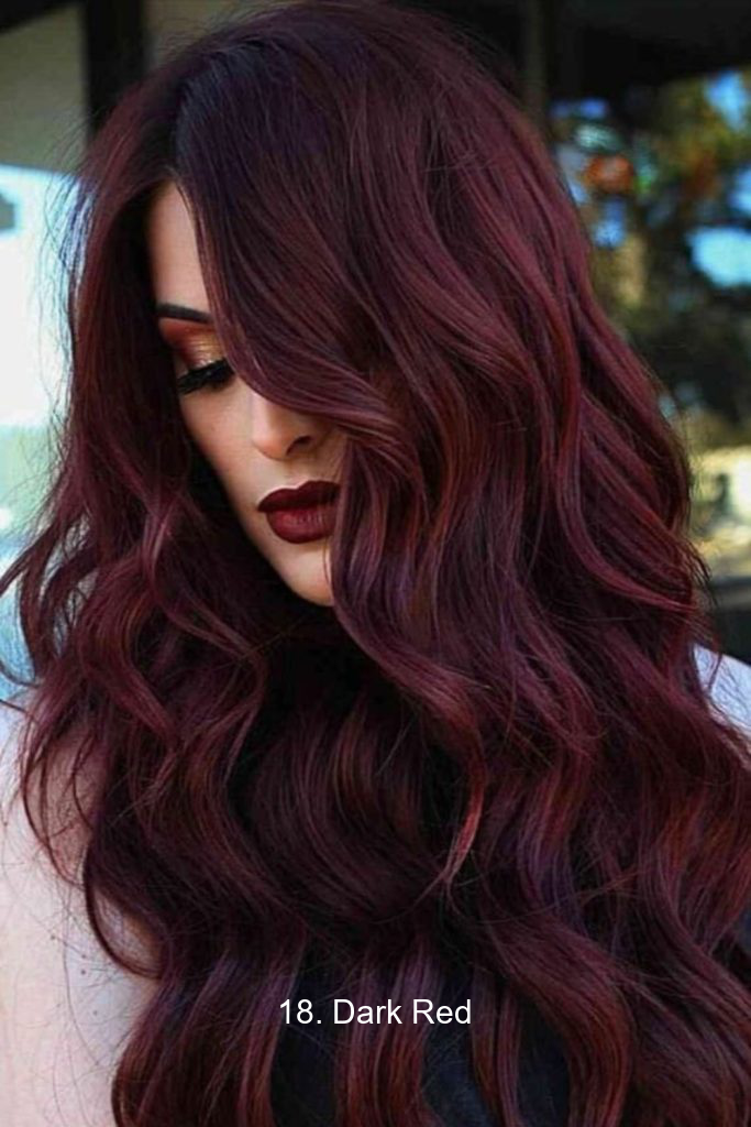18. Dark Red