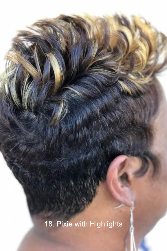 18. Pixie with Highlights