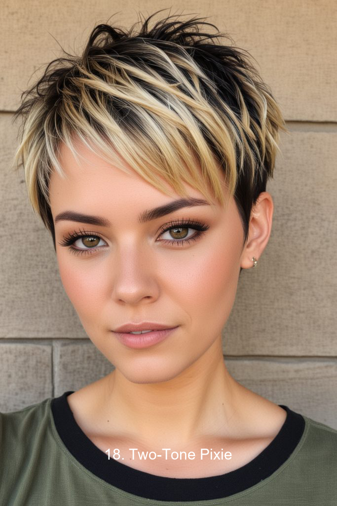 18. Two-Tone Pixie