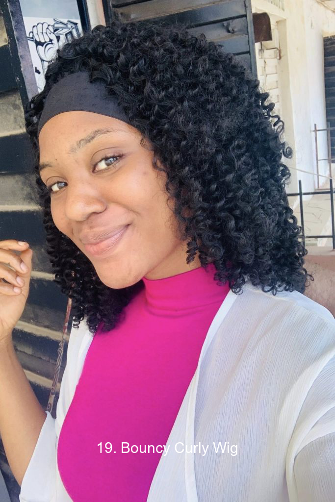 19. Bouncy Curly Wig