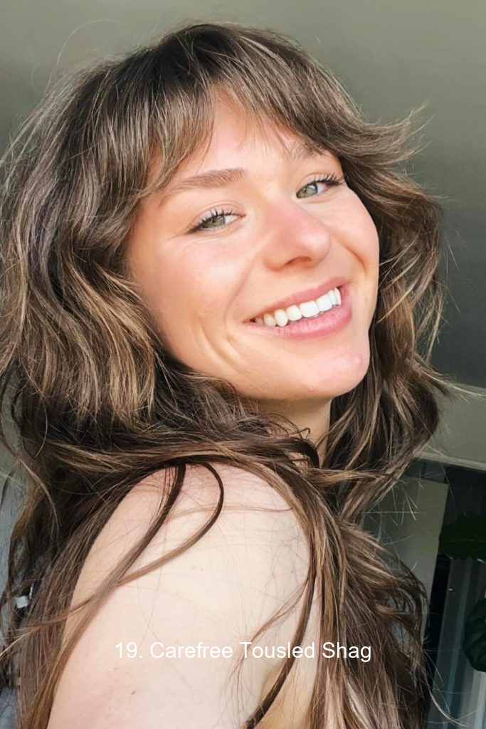 19. Carefree Tousled Shag