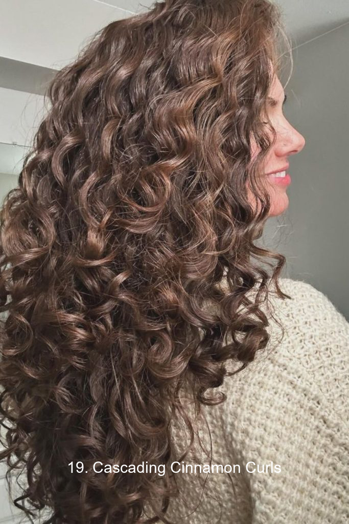 19. Cascading Cinnamon Curls