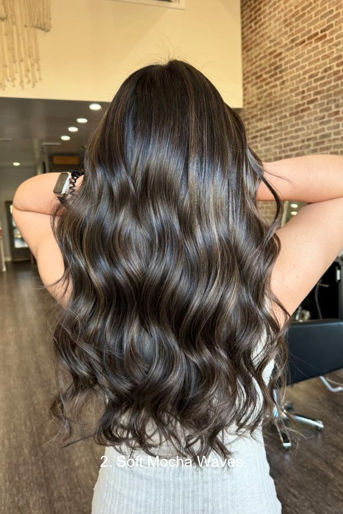 2. Soft Mocha Waves