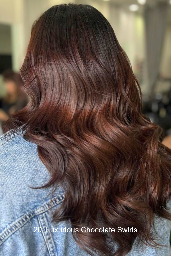 20. Luxurious Chocolate Swirls