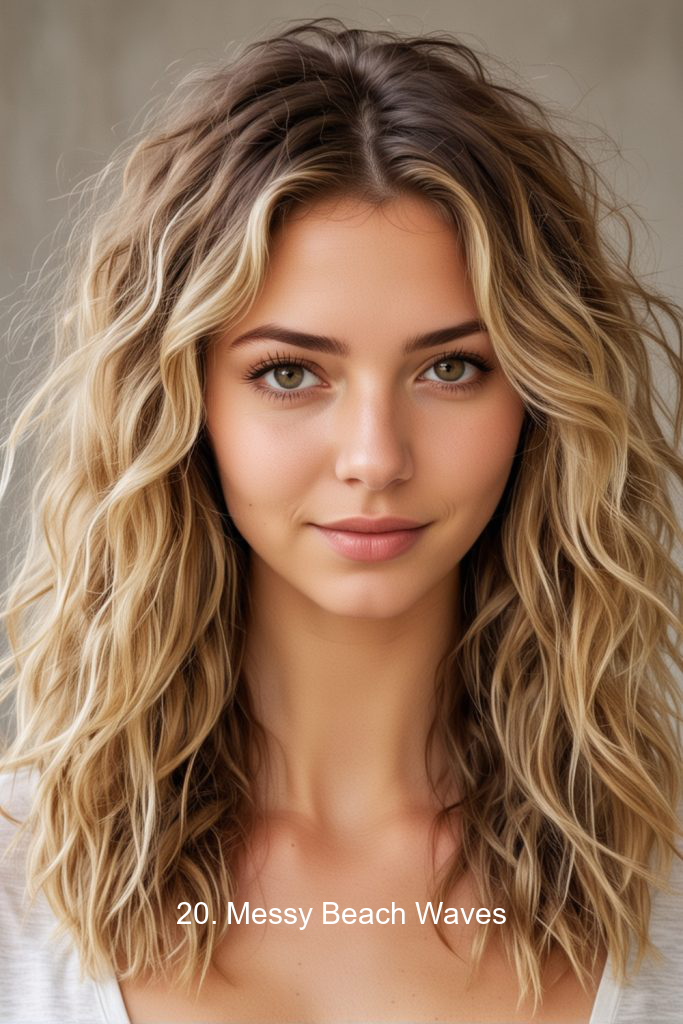 20. Messy Beach Waves